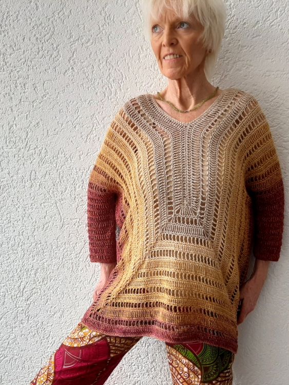 H kelanleitung Pullover Shirt Tunika F r Alle Gr en MyPatterns de